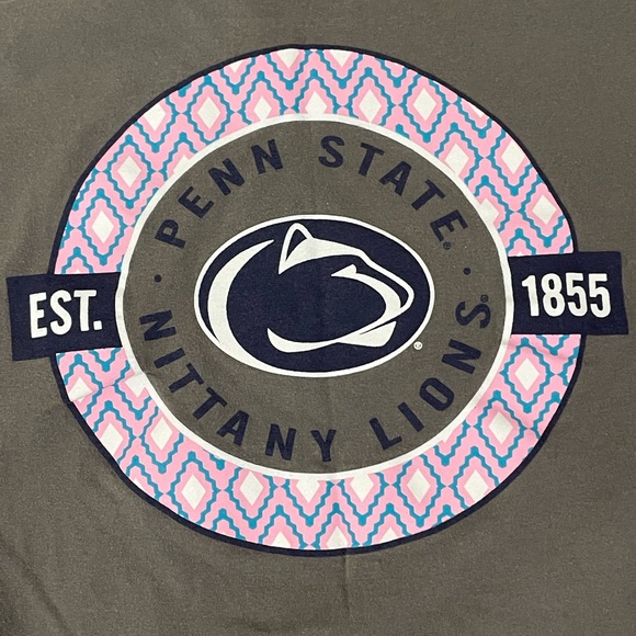 Hanes Penn State Est. 1855 *Great Cond* Cotton TShirt Size M - Picture 3 of 7